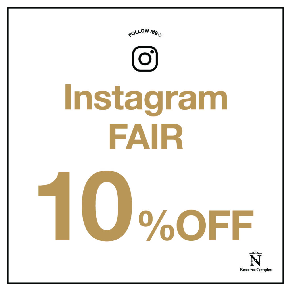 Instagram10%OFF FAIR